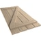 Ekena Millwork Rustic Four Board Spaced Board-n-Batten Rough Sawn Faux Wood Shutters w/Z-Board, 23 1/2W x 86H, PR SHUBSZ23X86RSPR - alternate 5